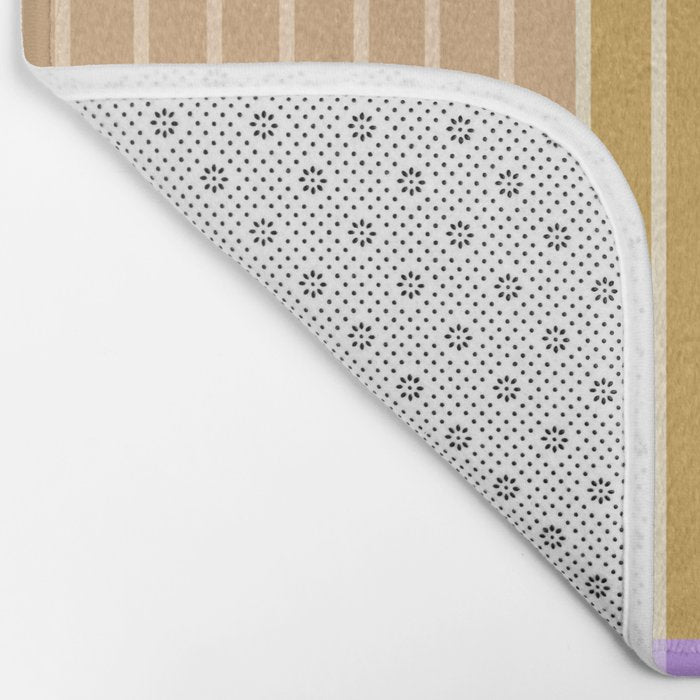 Color Block Line Abstract XLIII Bath Mat Gallery Image 2