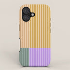Color Block Line Abstract XLIII iPhone Case Gallery Image 1