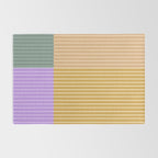 Color Block Line Abstract XLIII Rug Gallery Image 2