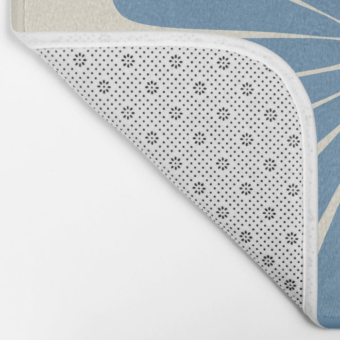 Retro Summer Daisies V Bath Mat Gallery Image 2