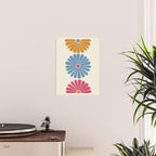 Retro Summer Daisies V Poster Gallery Image 2