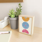 Retro Summer Daisies V Mini Art Print Gallery Image 2