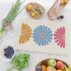 Retro Summer Daisies V Cutting Board Gallery Image 2