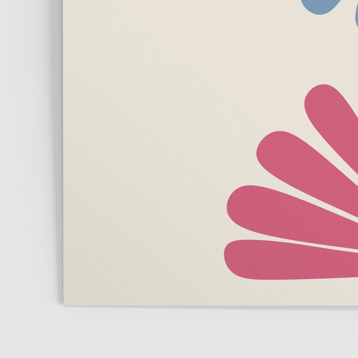 Retro Summer Daisies V Poster Gallery Image 3