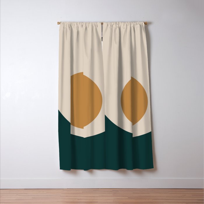 Sunrise / Sunset Minimalism II Window Curtain Gallery Image 3