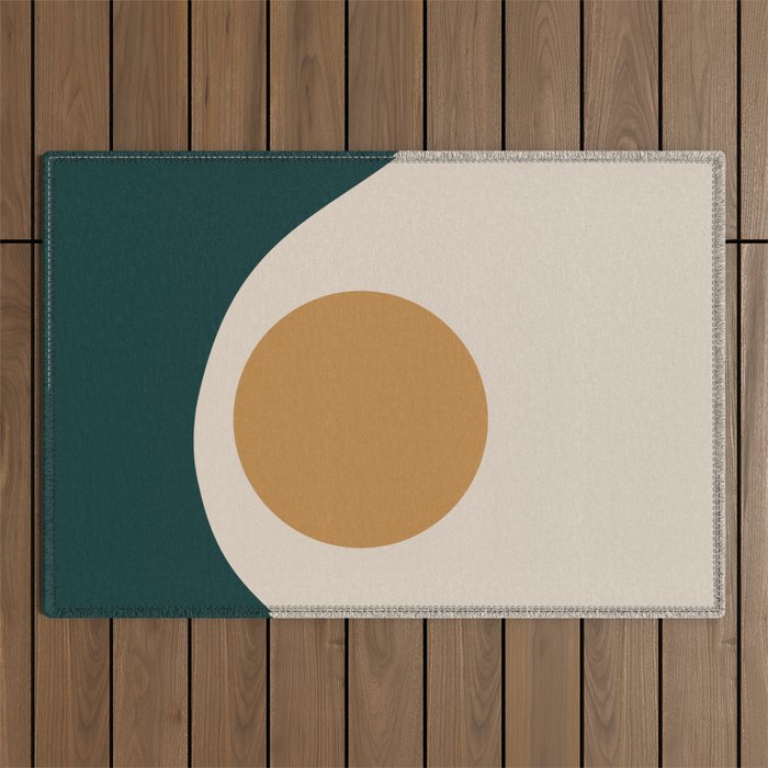Sunrise / Sunset Minimalism II Outdoor Rug Gallery Image 1