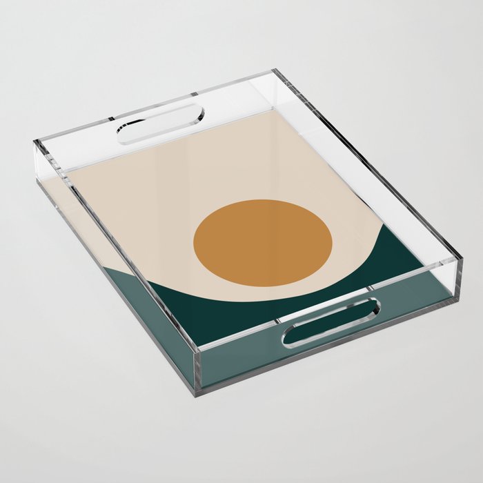 Sunrise / Sunset Minimalism II Acrylic Tray Gallery Image 1