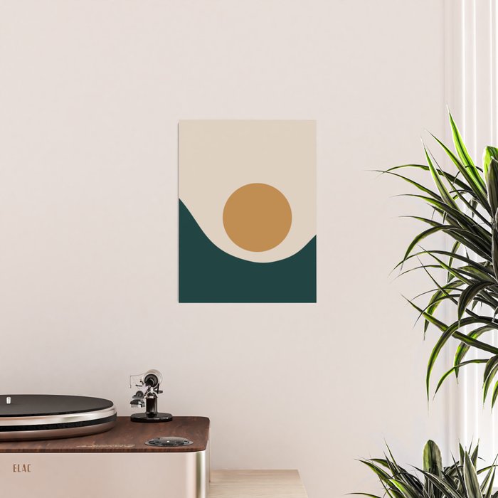 Sunrise / Sunset Minimalism II Poster Gallery Image 2