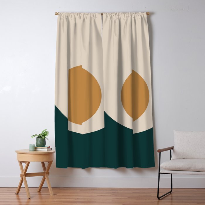 Sunrise / Sunset Minimalism II Window Curtain Gallery Image 5