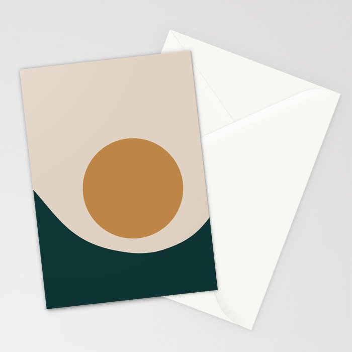 Sunrise / Sunset Minimalism II Stationery Card Gallery Image 2