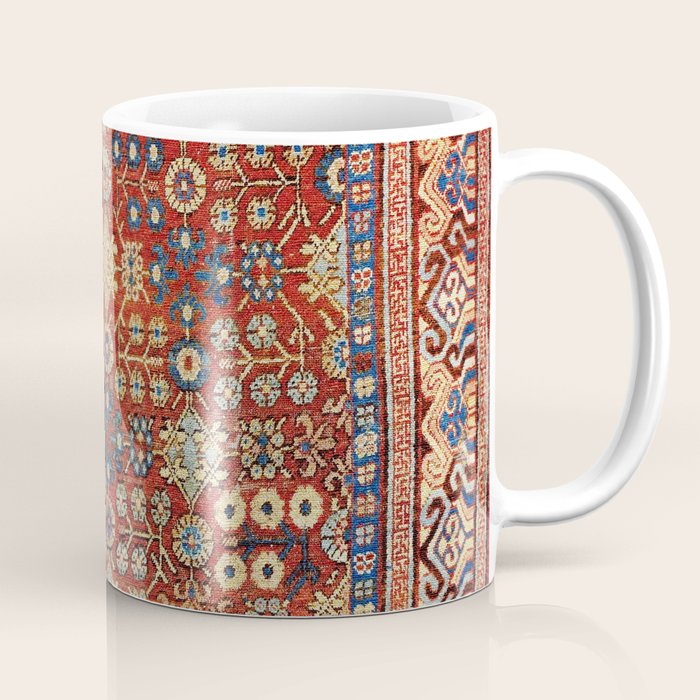 Khotan Antique East Turkestan Rug Print Coffee Mug Gallery Image 1