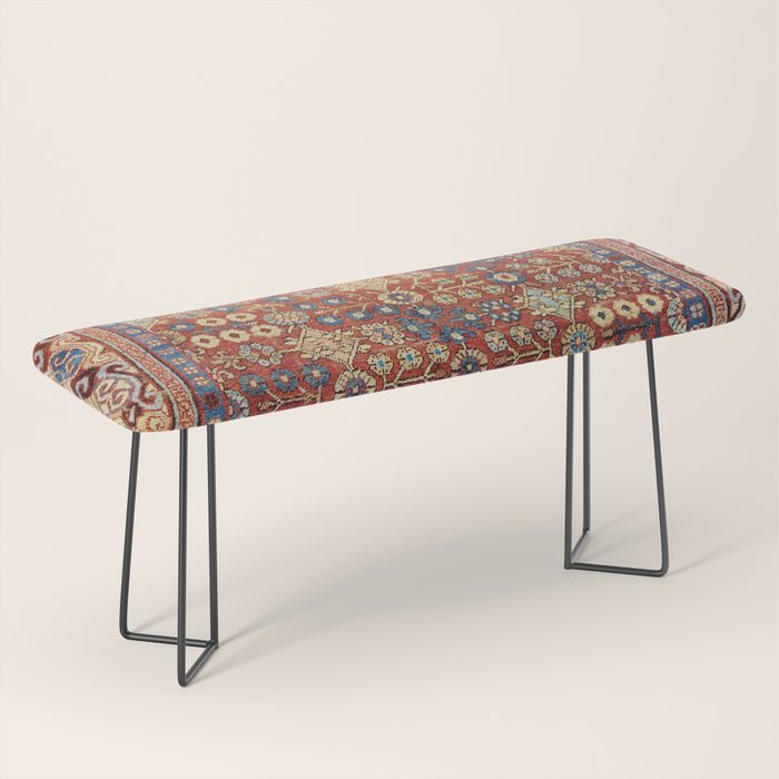 Khotan Antique East Turkestan Rug Print Bench Gallery Image 1