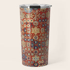 Khotan Antique East Turkestan Rug Print Travel Mug Gallery Image 1