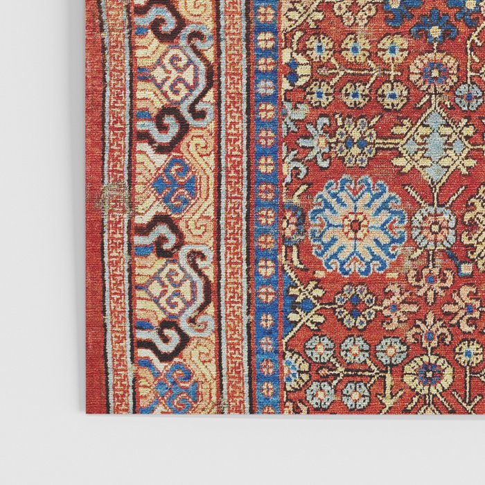 Khotan Antique East Turkestan Rug Print Poster Gallery Image 3