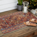 Khotan Antique East Turkestan Rug Print Outdoor Rug Gallery Image 2