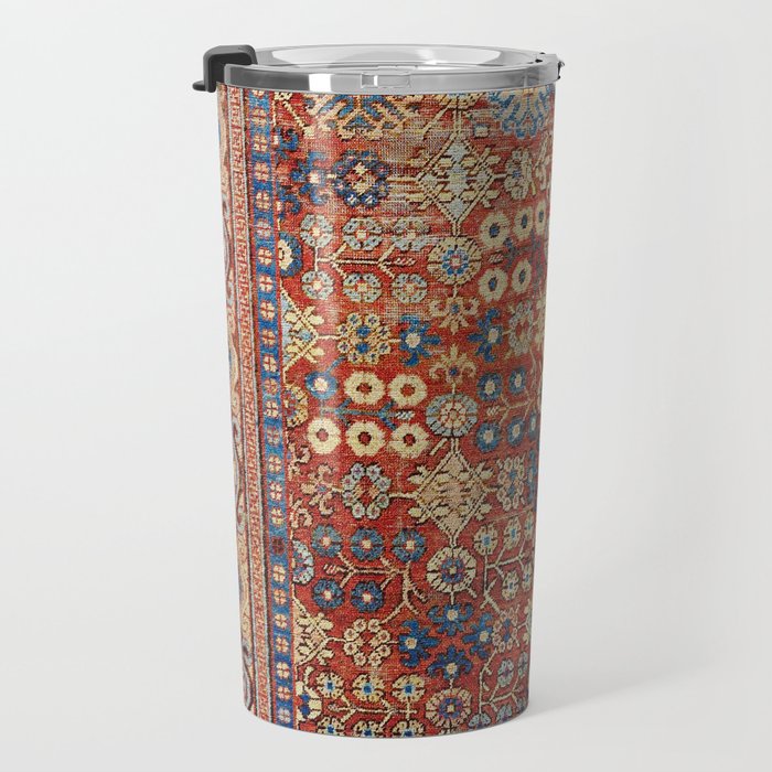Khotan Antique East Turkestan Rug Print Travel Mug Gallery Image 3