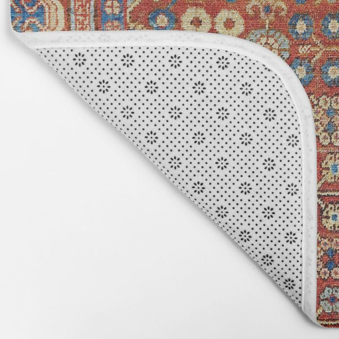 Khotan Antique East Turkestan Rug Print Bath Mat Gallery Image 2