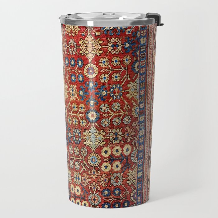 Khotan Antique East Turkestan Rug Print Travel Mug Gallery Image 2