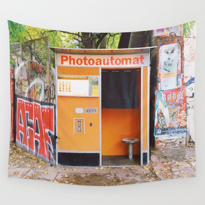 Photoautomat Wall Tapestry Gallery Image 1