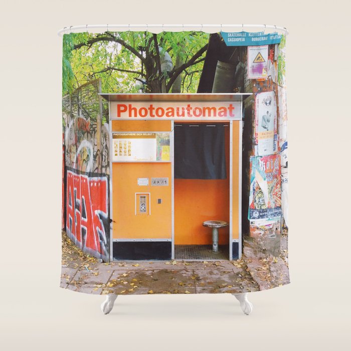 Photoautomat Shower Curtain Gallery Image 1