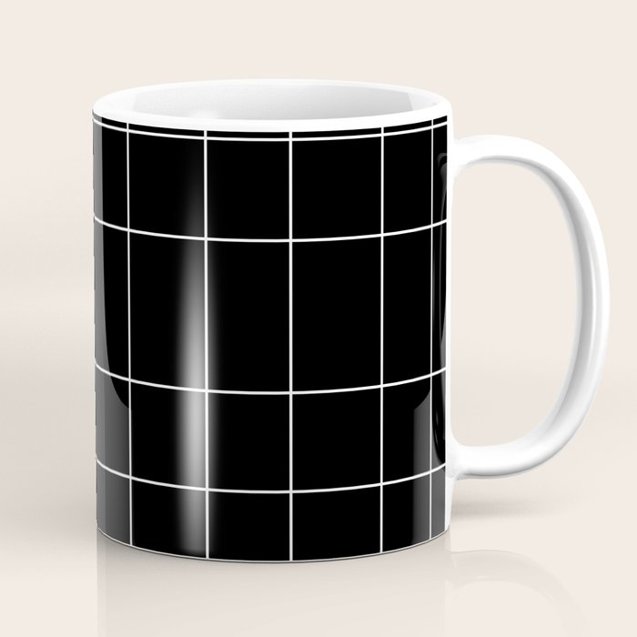black and white Coffee Mug Gallery Image 1