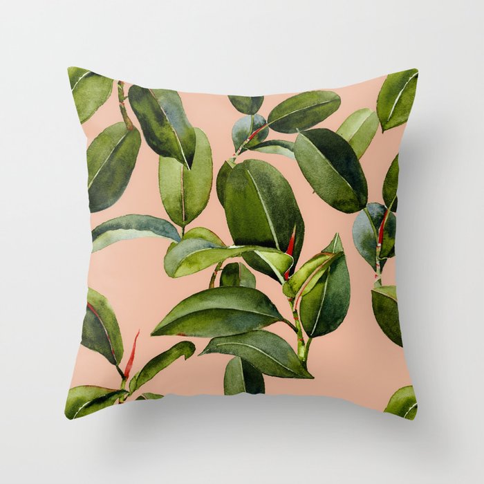 Botanical Collection 01 Throw Pillow Gallery Image 6
