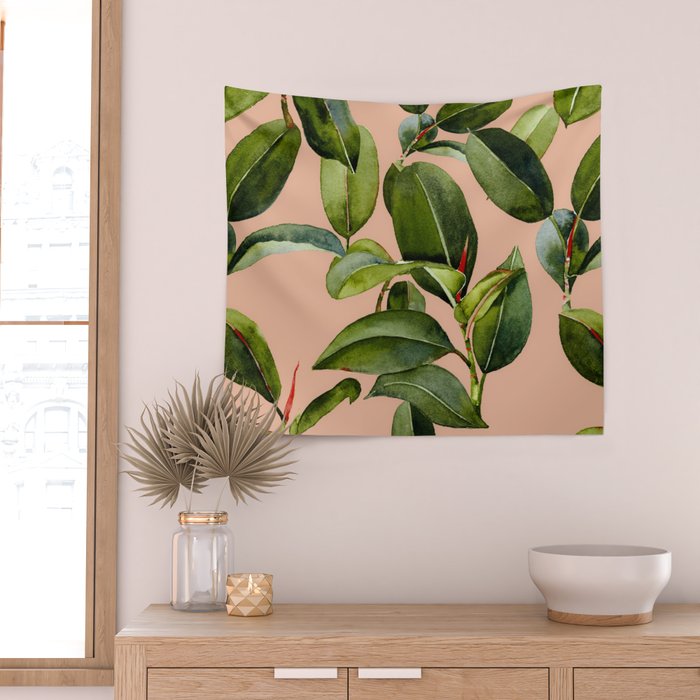 Botanical Collection 01 Wall Tapestry Gallery Image 2