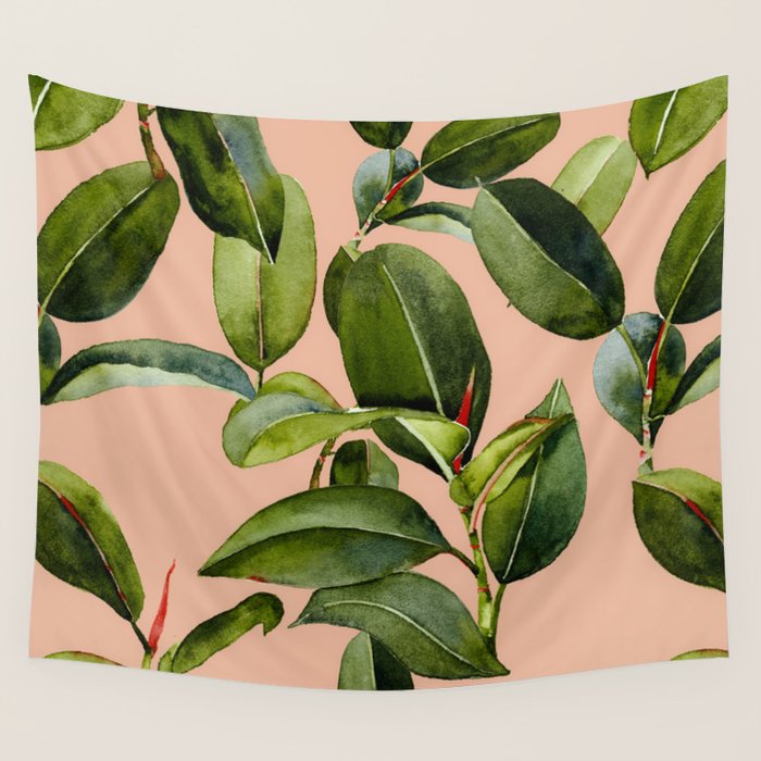 Botanical Collection 01 Wall Tapestry Gallery Image 4