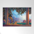 Maxfield Parrish Daybreak 1922 Welcome Mat Gallery Image 1