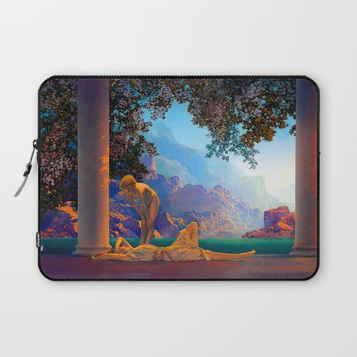 Maxfield Parrish Daybreak 1922 Laptop Sleeve Gallery Image 1