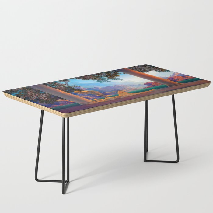 Maxfield Parrish Daybreak 1922 Coffee Table Gallery Image 1