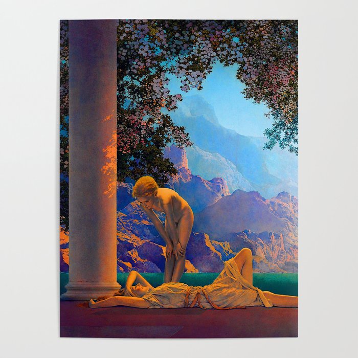 Maxfield Parrish Daybreak 1922 Poster Gallery Image 4