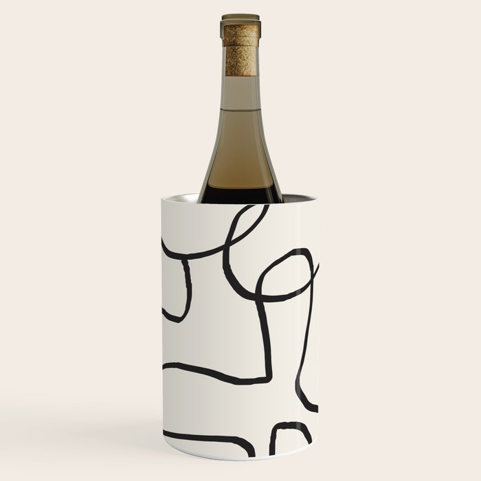 Abstract line art 15 Wine Chiller Gallery Image 1
