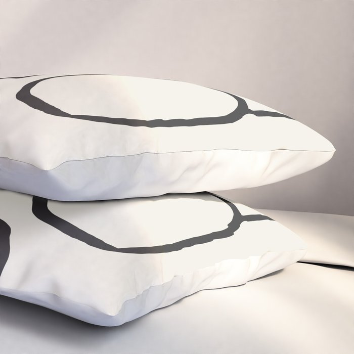 Abstract line art 15 Pillow Sham Gallery Image 3