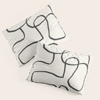 Abstract line art 15 Pillow Sham Gallery Image 3