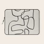Abstract line art 15 Laptop Sleeve Gallery Image 1