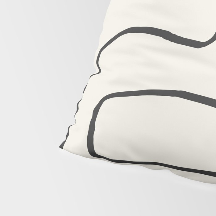 Abstract line art 15 Pillow Sham Gallery Image 4