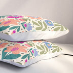 Summer Floral Pattern Pillow Sham Gallery Image 3