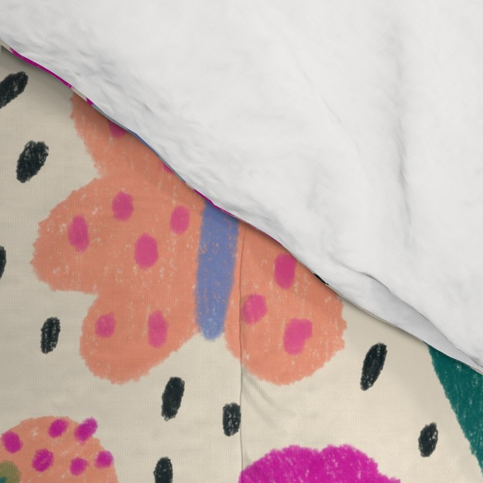 Summer Floral Pattern Comforter Gallery Image 4