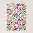 Summer Floral Pattern Stationery Card Gallery Image 2