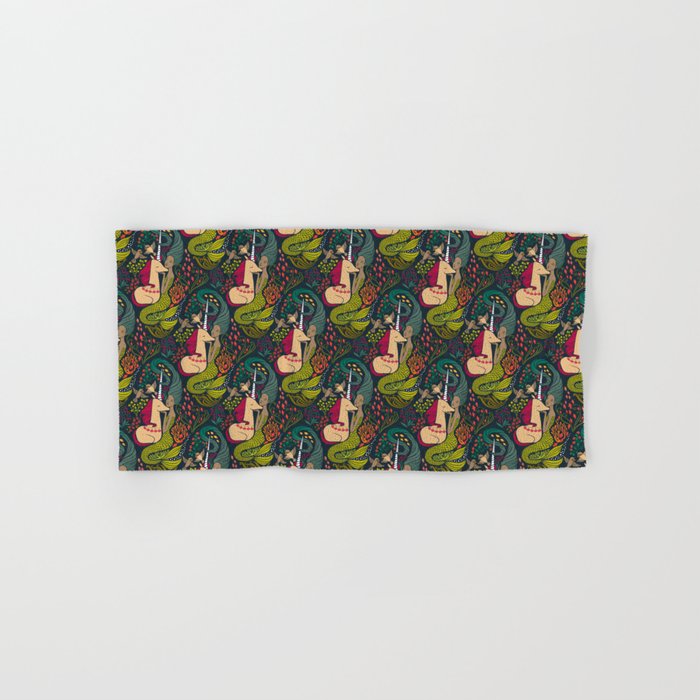 The Mermaid and the Unicorn Bath Towel Gallery Image 1