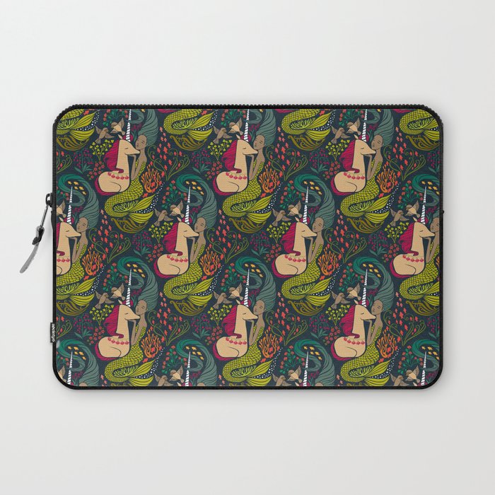 The Mermaid and the Unicorn Laptop Sleeve Gallery Image 1