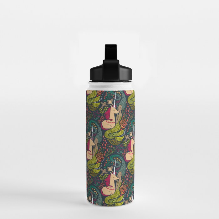 The Mermaid and the Unicorn Water Bottle Gallery Image 2