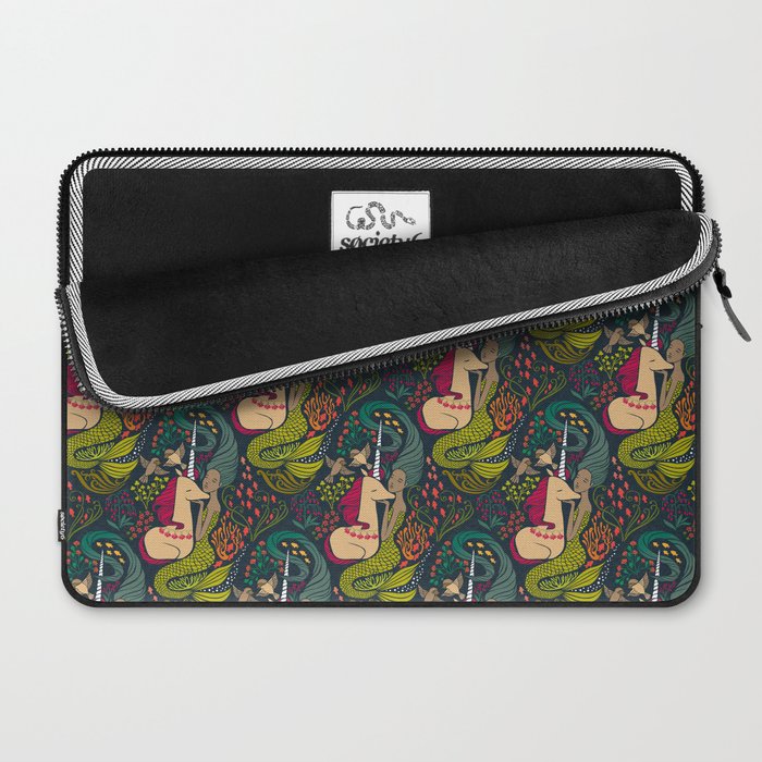 The Mermaid and the Unicorn Laptop Sleeve Gallery Image 2