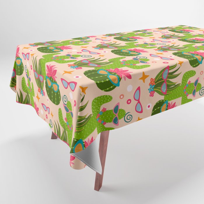 Cactus fiesta Tablecloth Gallery Image 1
