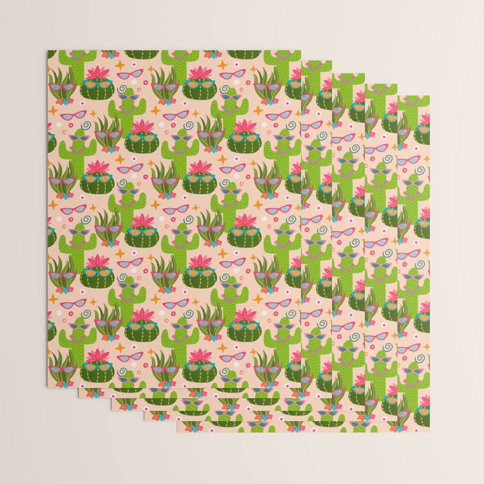 Cactus fiesta Wrapping Paper Gallery Image 3
