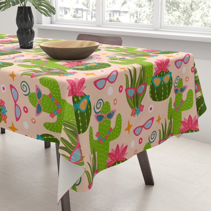 Cactus fiesta Tablecloth Gallery Image 3