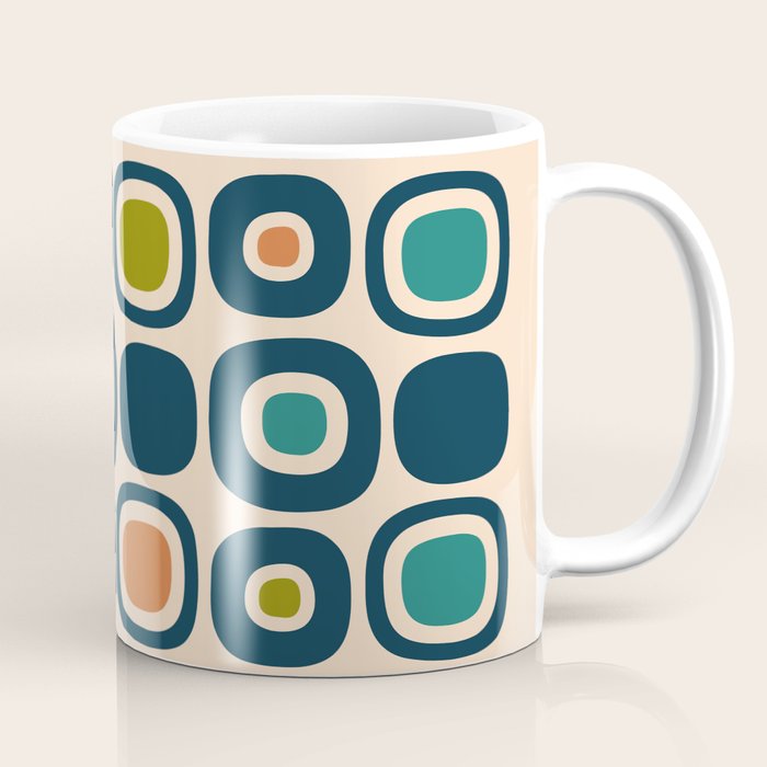 Mid Century Modern Scandinavian Abstract 322 Coffee Mug Gallery Image 1