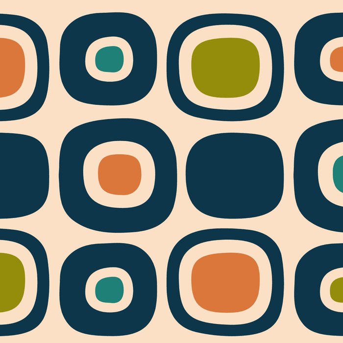 Mid Century Modern Scandinavian Abstract 322 Coffee Mug Gallery Image 2