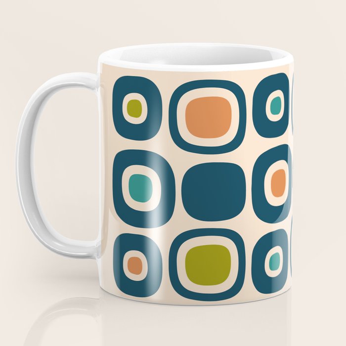 Mid Century Modern Scandinavian Abstract 322 Coffee Mug Gallery Image 3